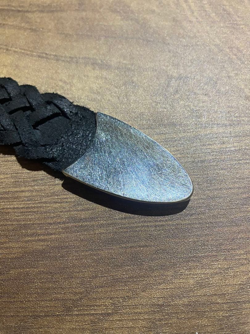 THE SOLE ザソール PUNTALE メッシュ レザー ベルト 25mm幅