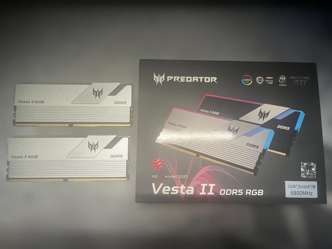 Acer Predator Vesta Ⅱ DDR5 6800MHz