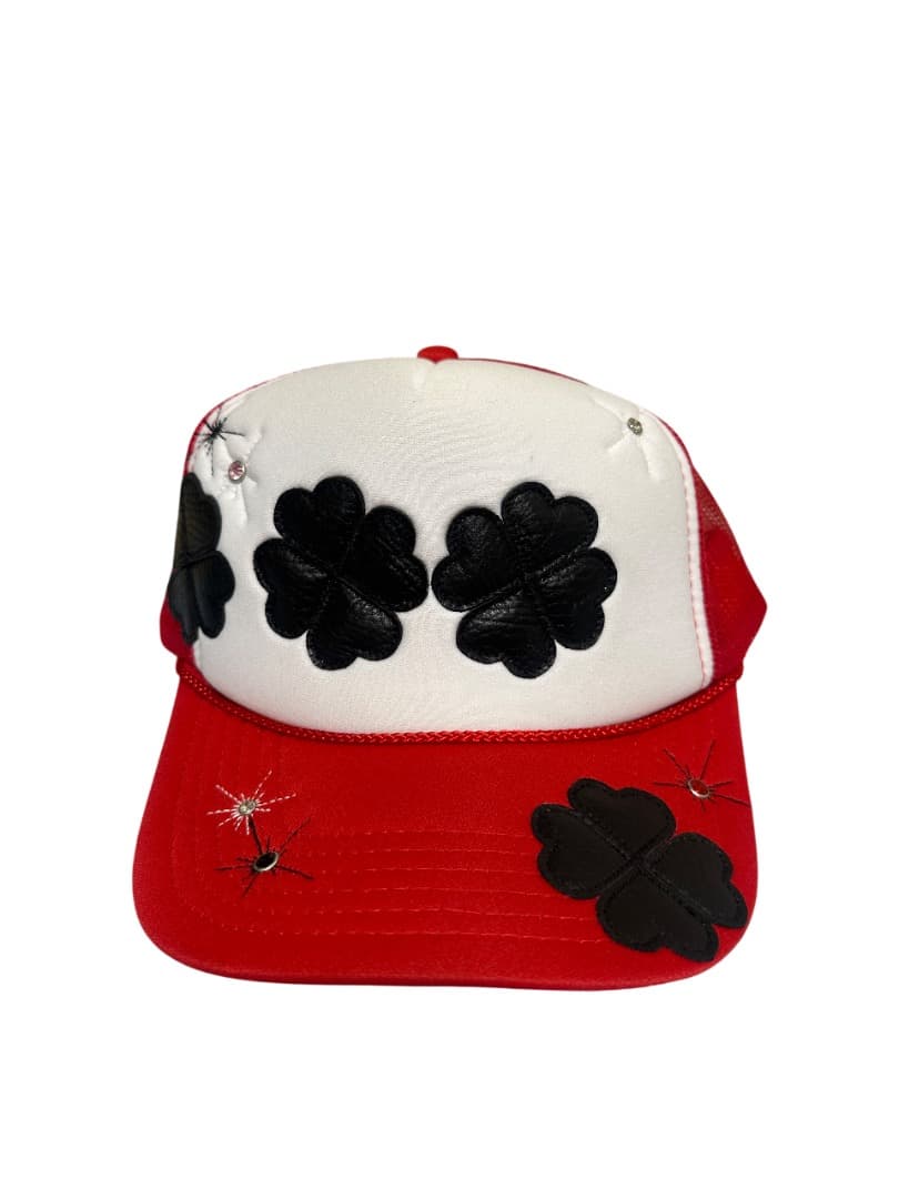 Imozonsavingclothing キャップ クローバー刺繍　mikado