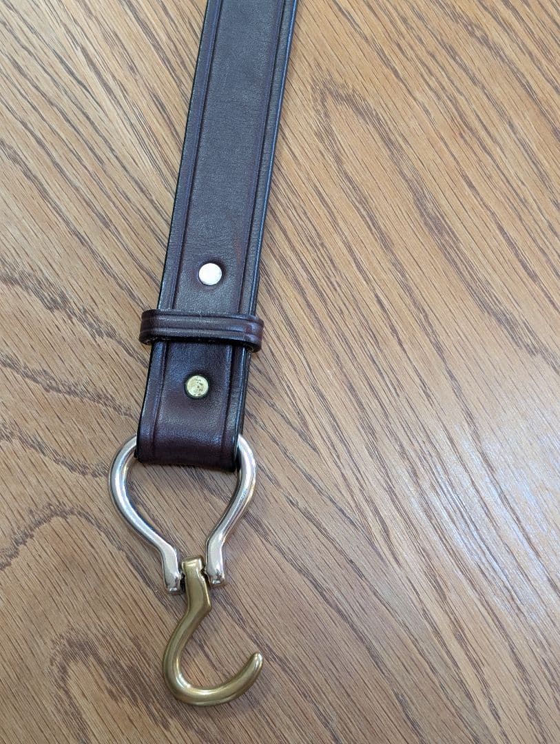 TORY LEATHER レザー ベルト 34