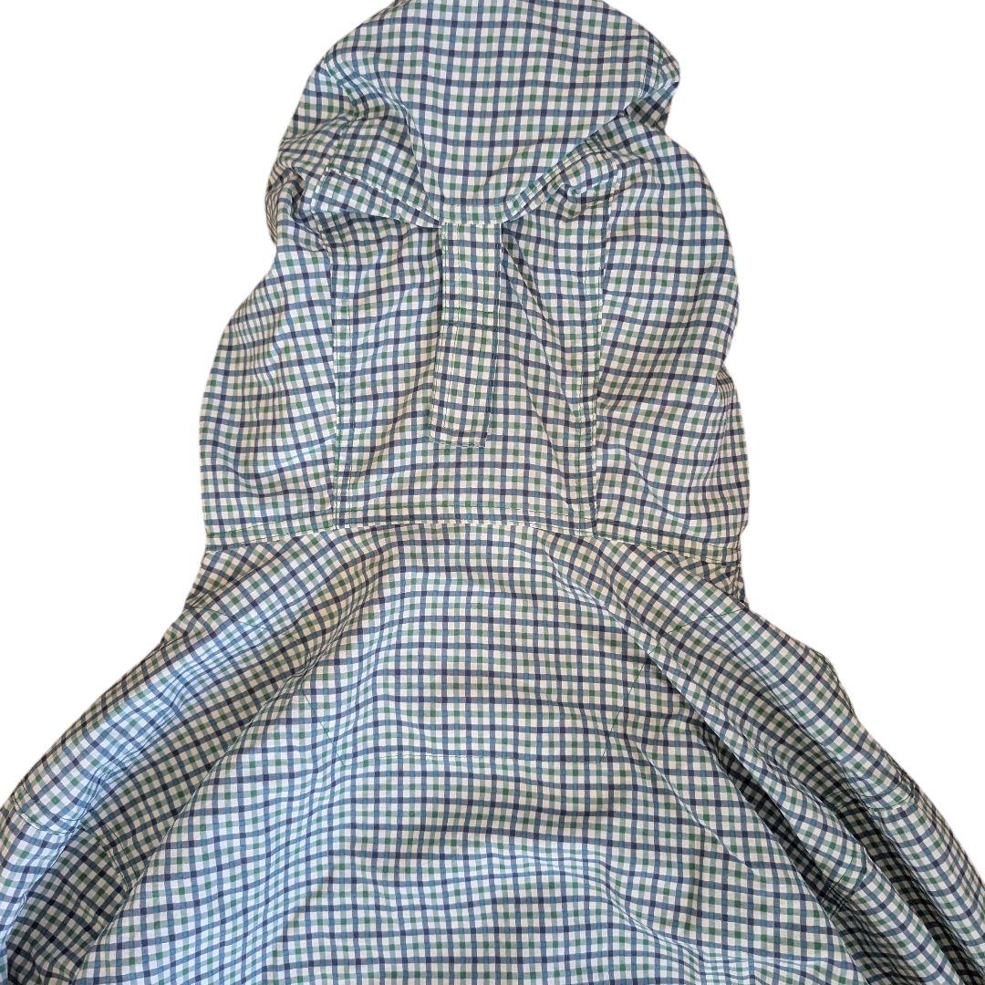 Columbia ナイロンパーカー マウンテンパーカー チェック ドローコード