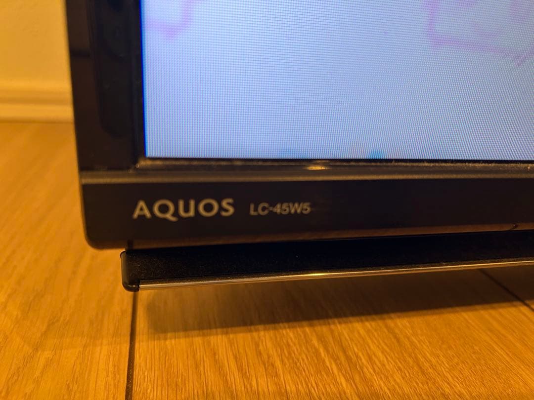 美品　SHARP AQUOS LC-45W5 液晶テレビ