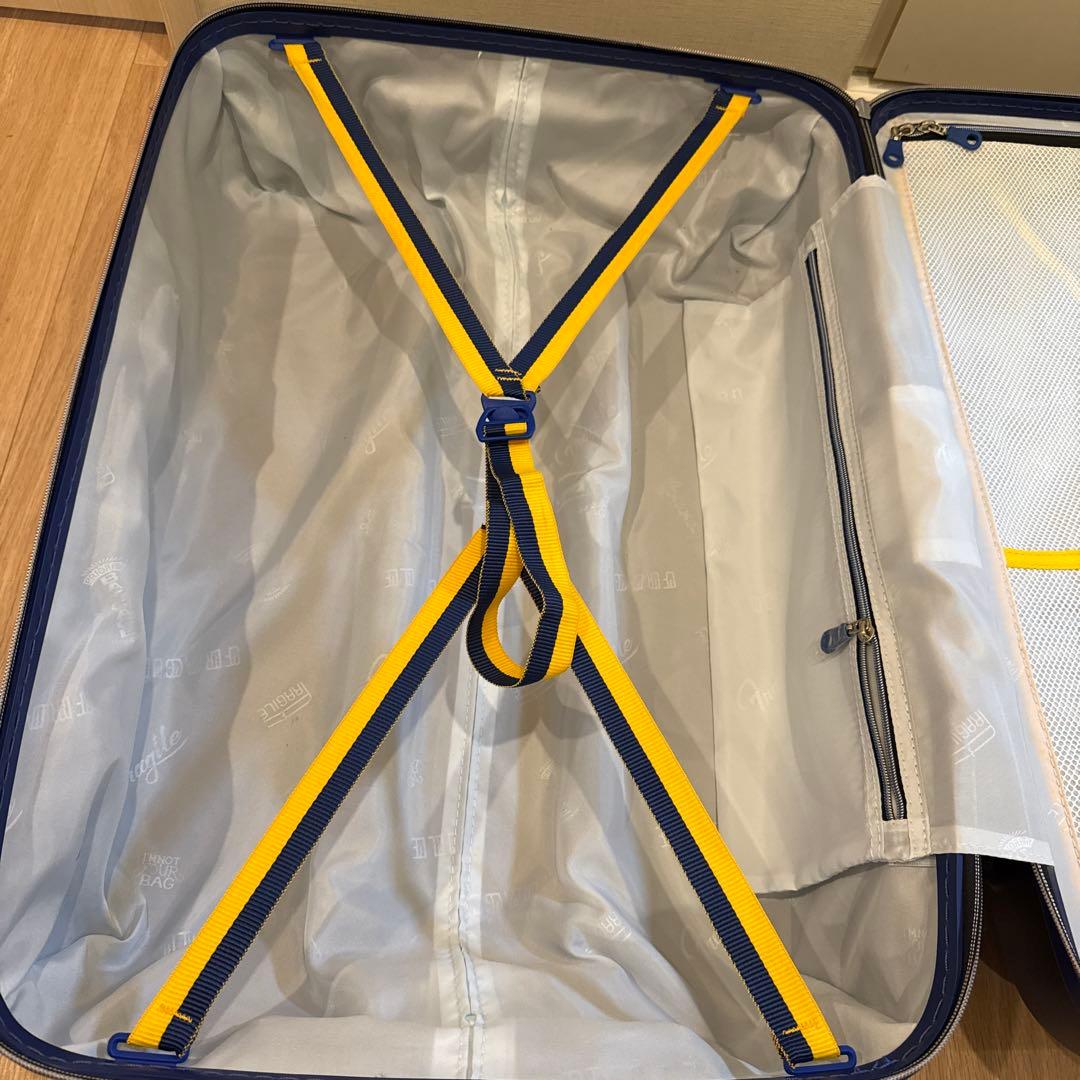 イノベーター スーツケース ネイビーレッド