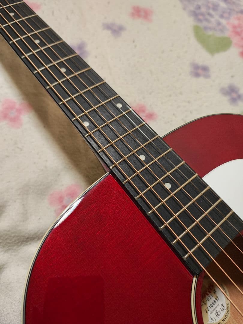 C.K！単板トップMORRIS G-021 WR/超美品/専用ケース付