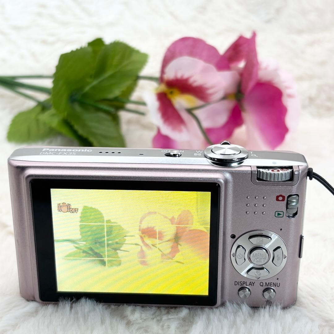 動作良好 Panasonic LUMIX DMC-FX35 ピンク