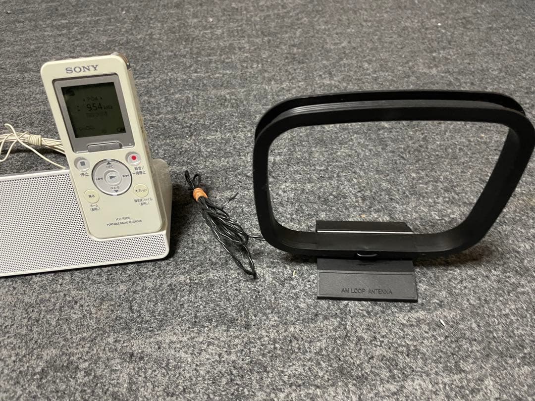 SONY ICZ-R100 ポータブルラジオレコーダー