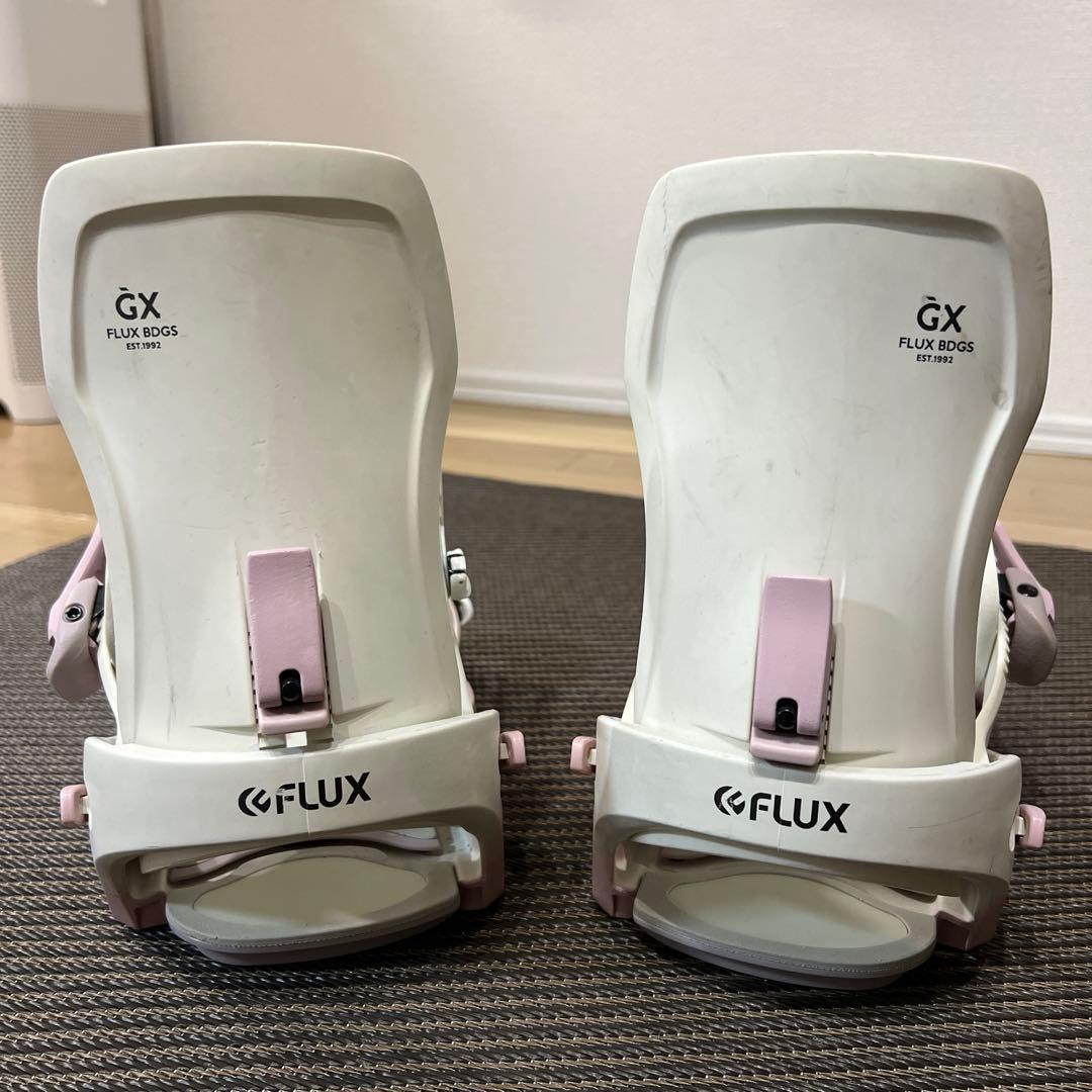 FLUX GX ビンディング ホワイト/ピンク　レディース　Sサイズ