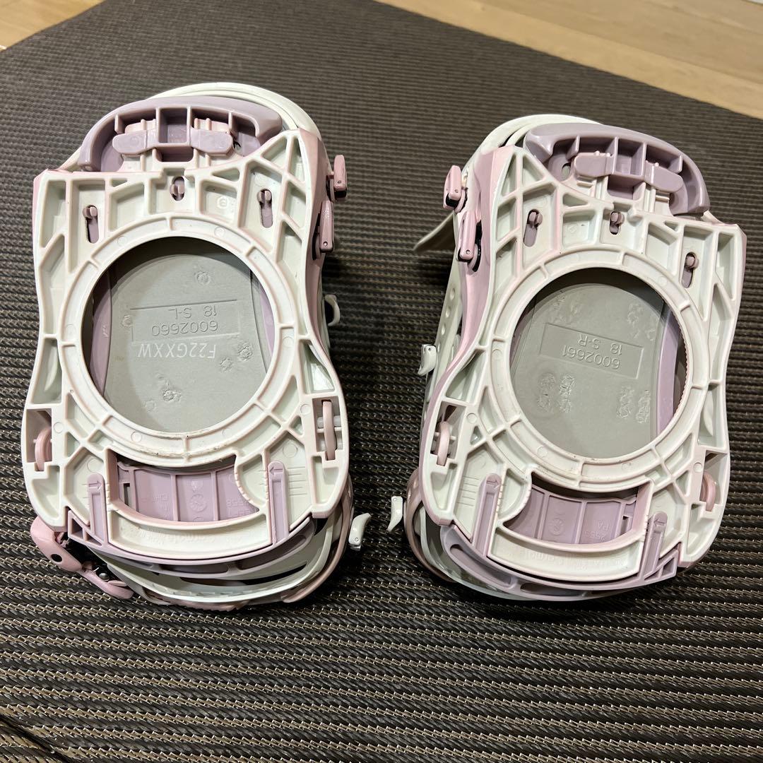 FLUX GX ビンディング ホワイト/ピンク　レディース　Sサイズ