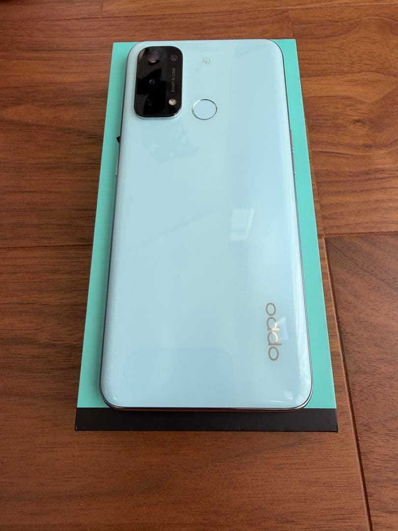 【美品】OPPO Reno5 A 128GB アイスブルー SIMフリー