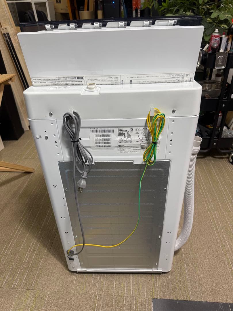 【分解洗浄消毒作業済】【美品】Haier 5.5Kg全自動洗濯機　JW-C55D