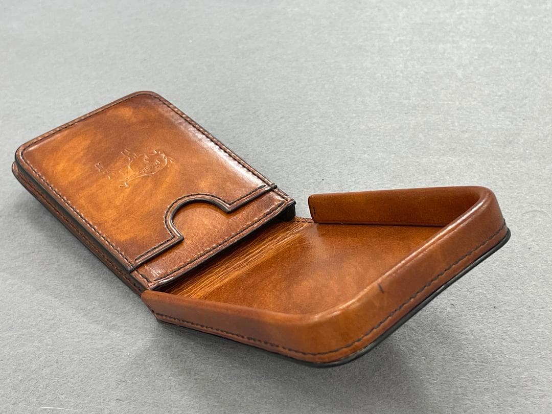 トラッドバイソン TRADBISON　本革　財布　カードケース