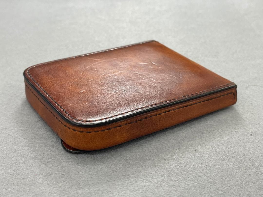 トラッドバイソン TRADBISON　本革　財布　カードケース