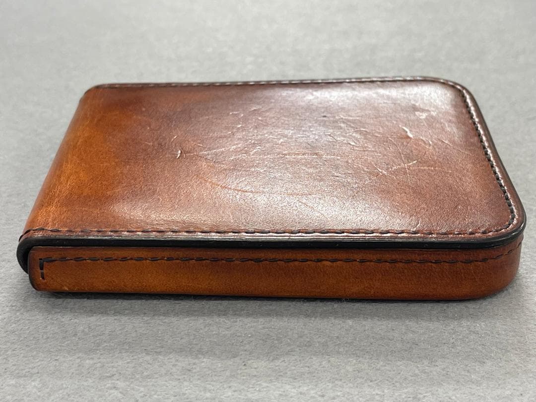 トラッドバイソン TRADBISON　本革　財布　カードケース