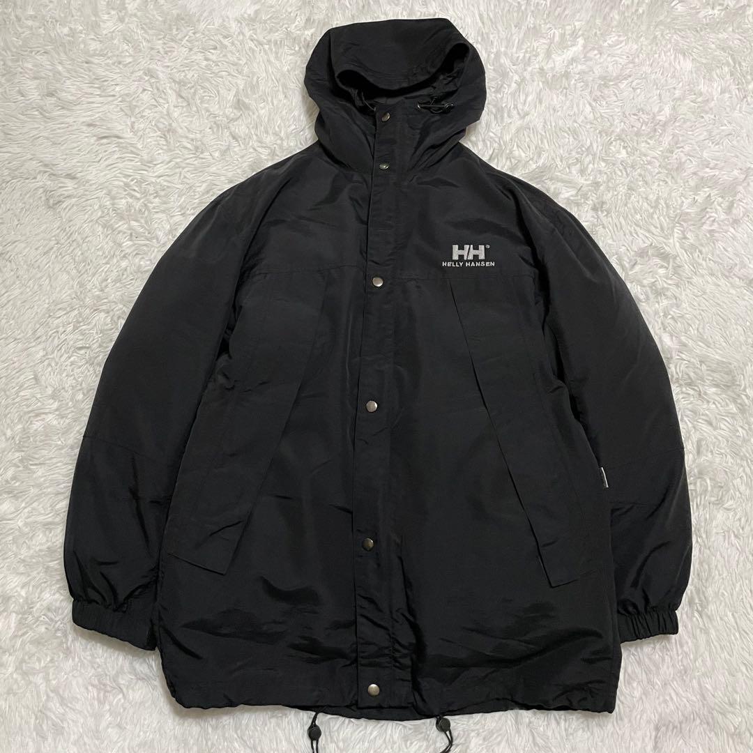 最終セール★ヘリーハンセン3wayダウンジャケット　マウンテンパーカー　黒　 M