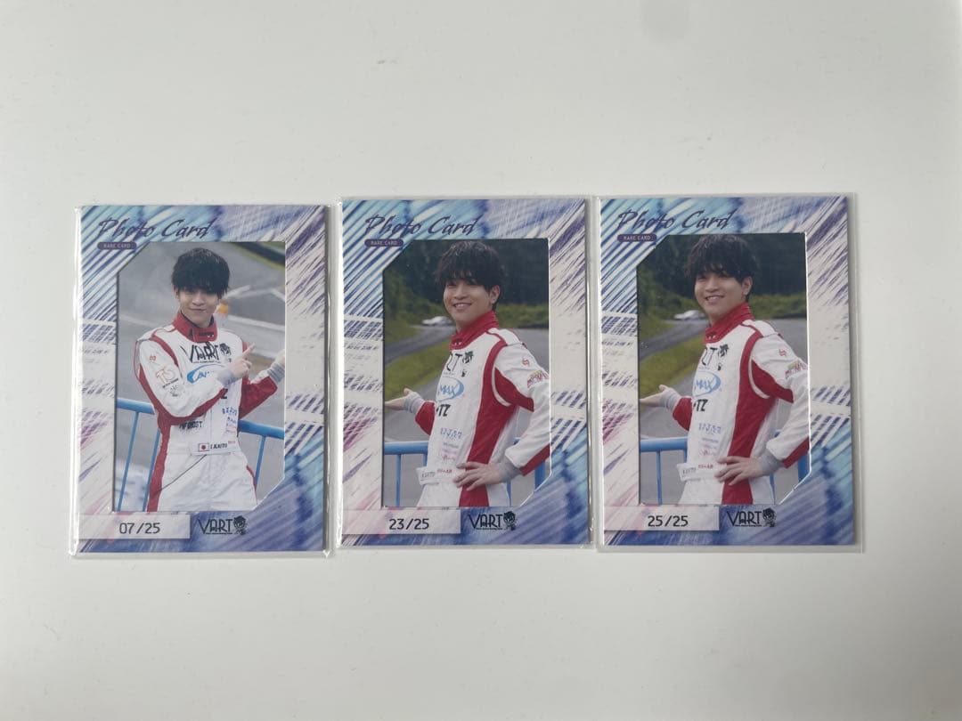 石川界人 VART トレーディングカード 生写真 3枚セット シリアル付き