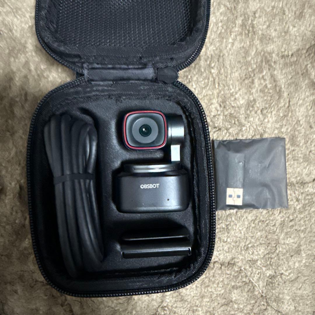 【ほぼ新品】OBSBOT Tiny2 4K Webカメラ キャリングケース付き