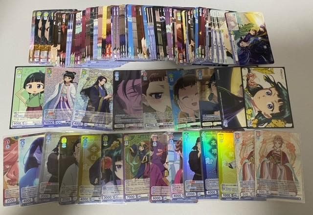 ヴァイスシュヴァルツブラウ　薬屋のひとりごと　デッキ　パーツ　多数