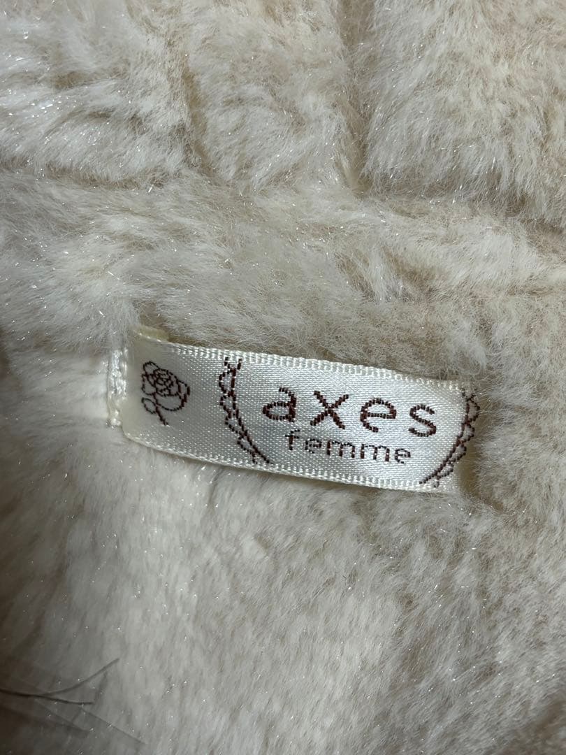 アクシーズファム 姫カジ フリル ふわふわ モッズコート フェアリーグランジ