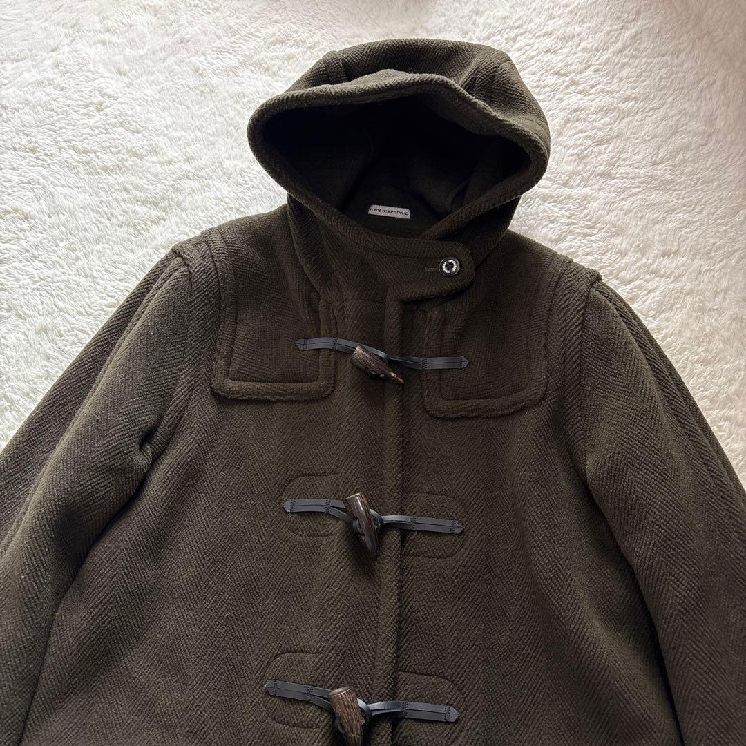 インバーティア　Joshua Ellis ヘリンボーンダッフルコート　34