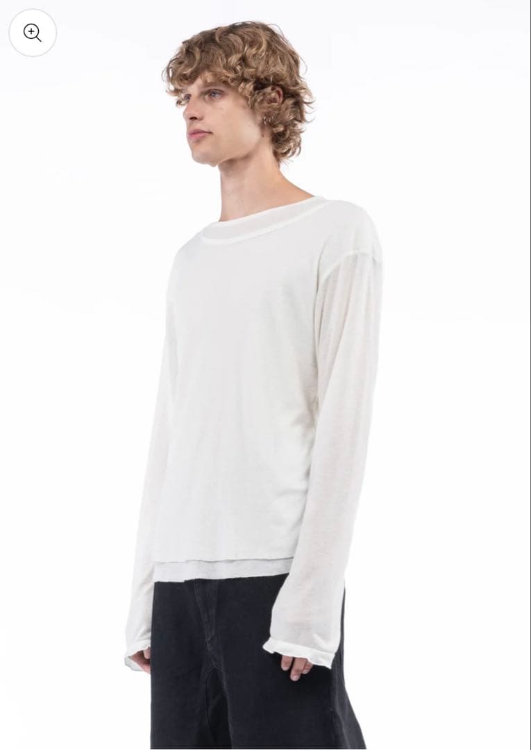 トップス No Faith Studios 24ss COTTON LONGSLEEVE