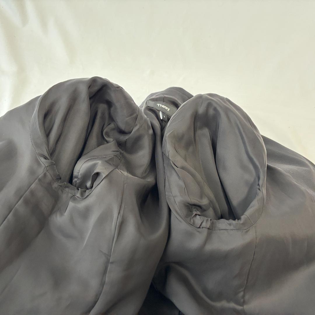 未使用 セオリー ダブルセットアップ スーツ ウール エレガント ブラック 2