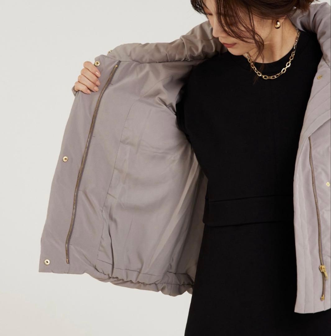 アバハウスマヴィ　袖リブシームレススタンドダウン　　Lサイズ