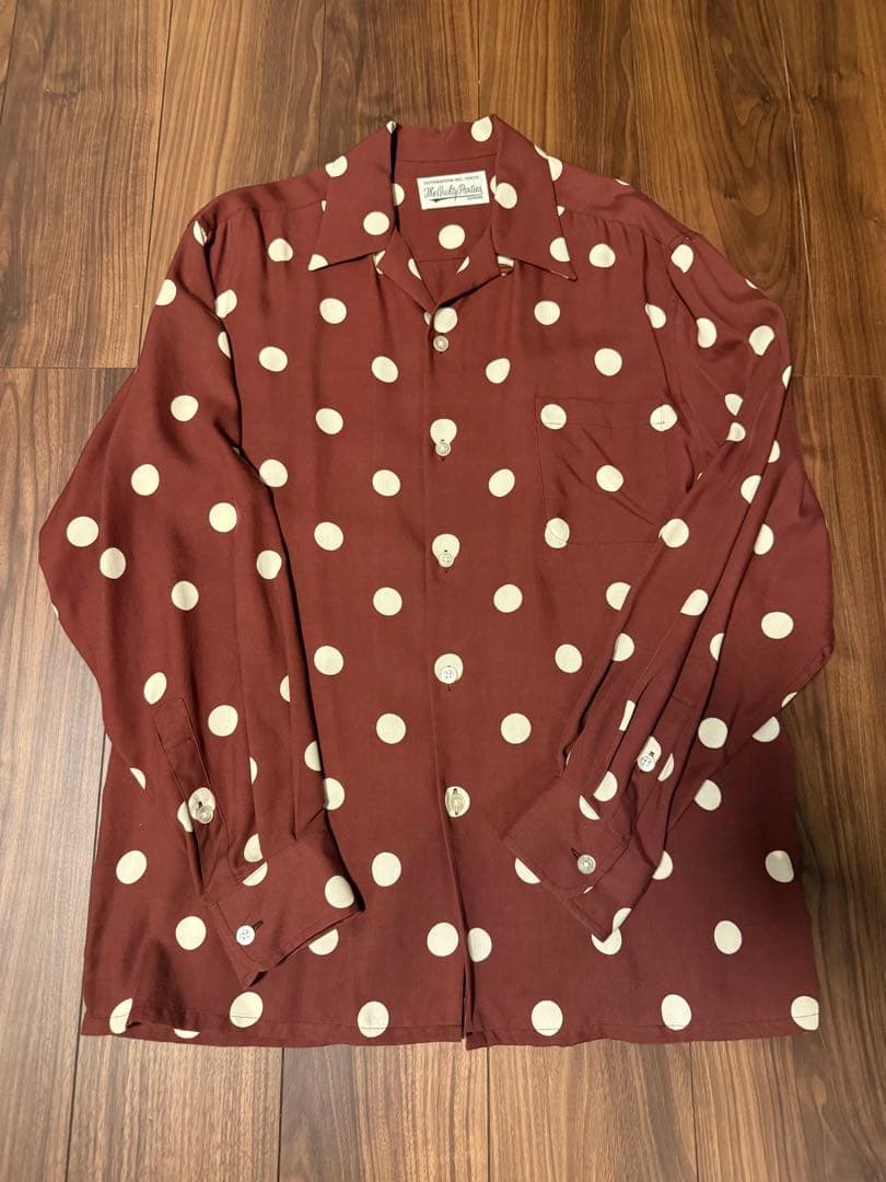 菅田将暉着用ワコマリア ドットシャツ