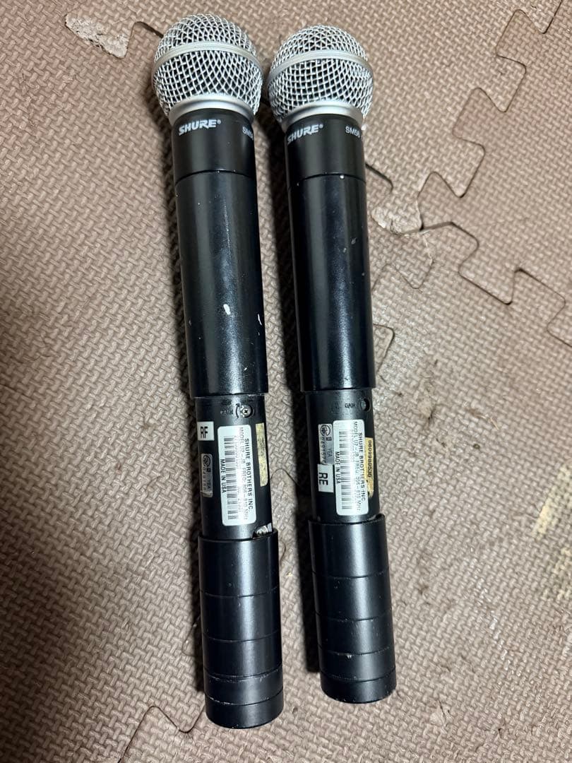 Shure u4d/sm58、動作確認済み。良い品。