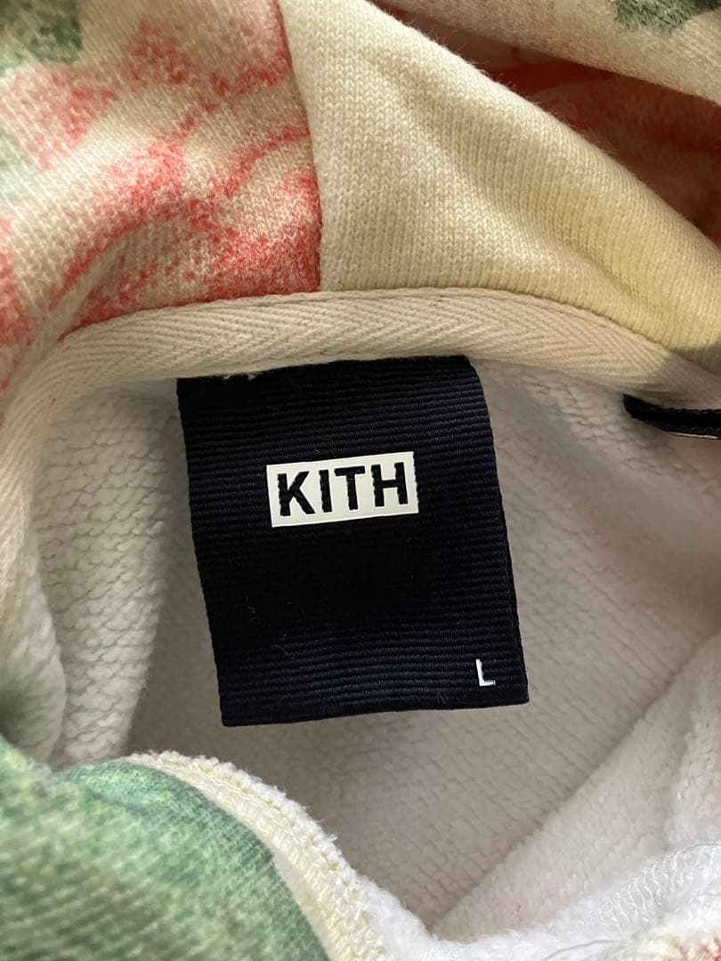 Kith 花柄 パーカー Lサイズ