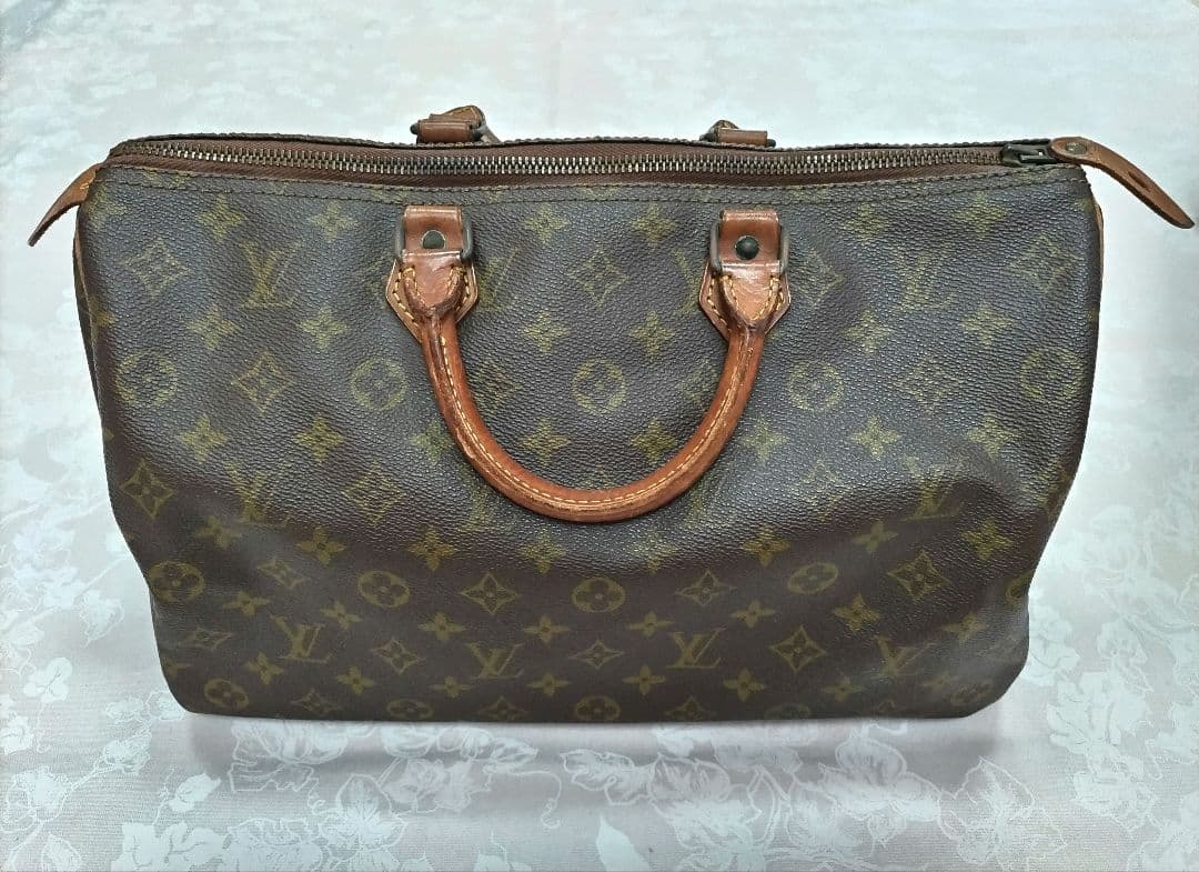 施*英様 Louis Vuitton ボストン バッグ ブラウン モノグラム ロ