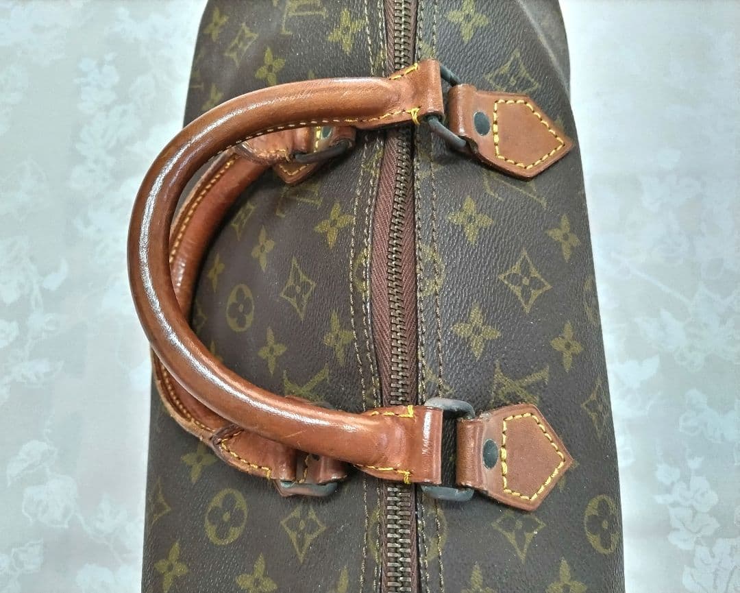 施*英様 Louis Vuitton ボストン バッグ ブラウン モノグラム ロ