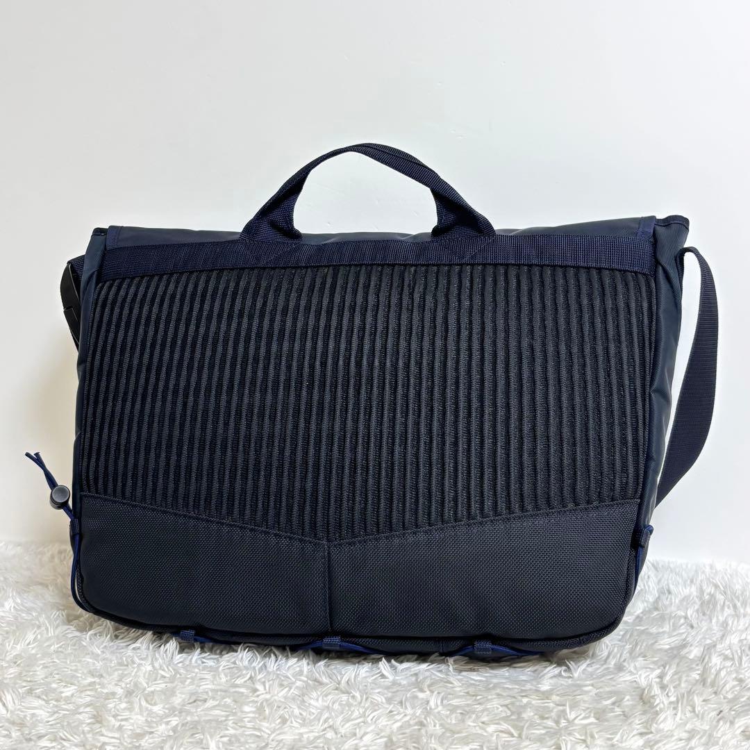 【美品】 ポーター シングス メッセンジャーバッグ ショルダーバッグ ネイビー