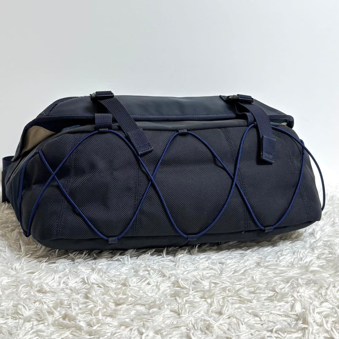 【美品】 ポーター シングス メッセンジャーバッグ ショルダーバッグ ネイビー