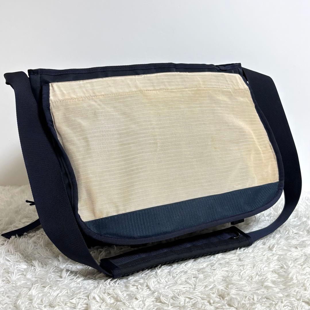 【美品】 ポーター シングス メッセンジャーバッグ ショルダーバッグ ネイビー