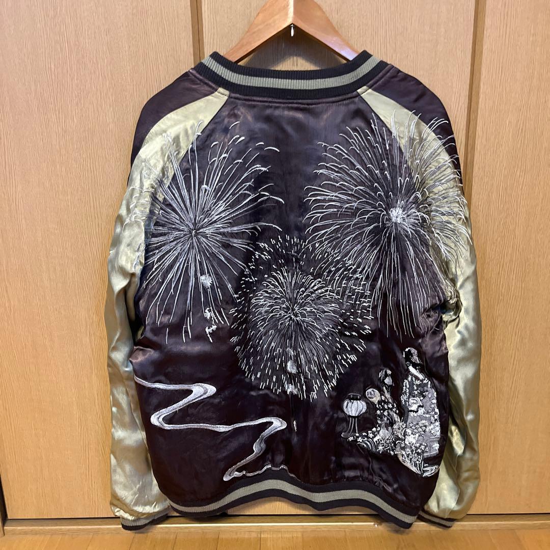 花旅楽団リバーシブルスカジャン