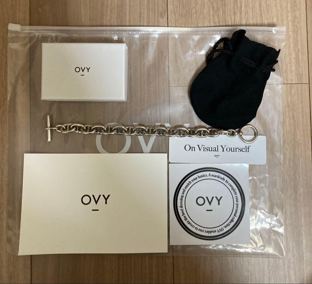 OVY Silver Anchor Chain Bracelet Mサイズ