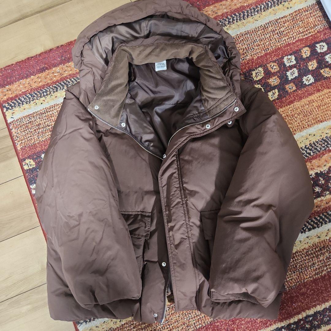 Ungrid　フード付きダウン　今季　ブラウン　S