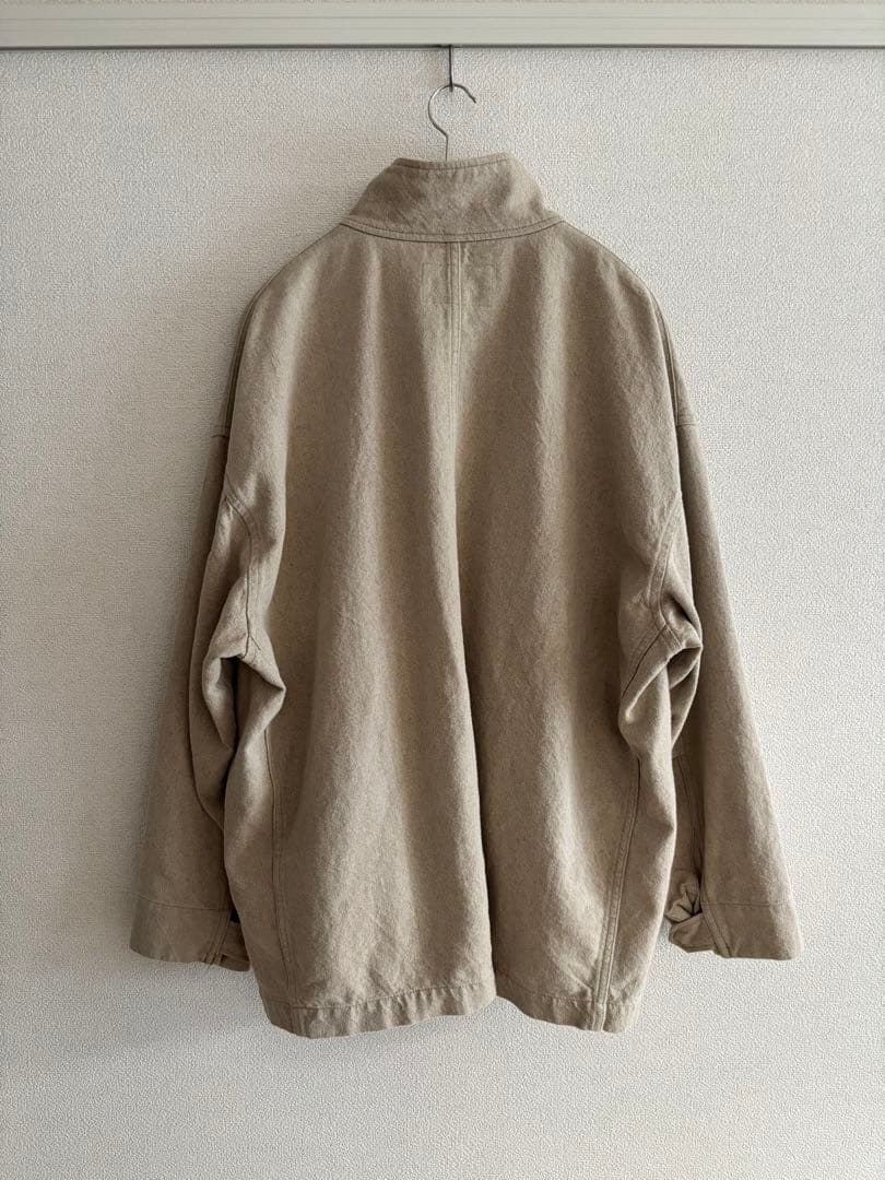 【FRAMeWORK】綿麻キャンバスフィールドジャケット