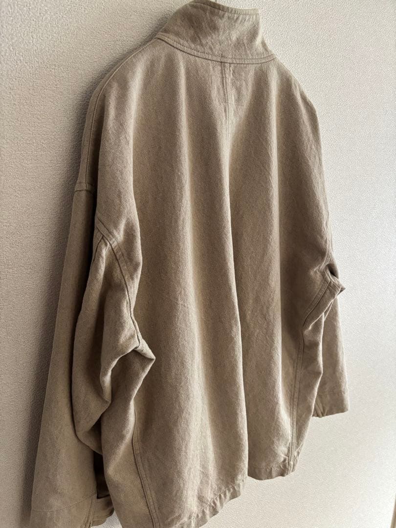 【FRAMeWORK】綿麻キャンバスフィールドジャケット
