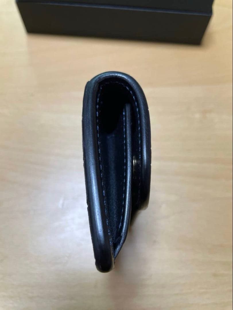 希少　ワイルドスワンズ　タング　ヌバッククロコ　ネイビー