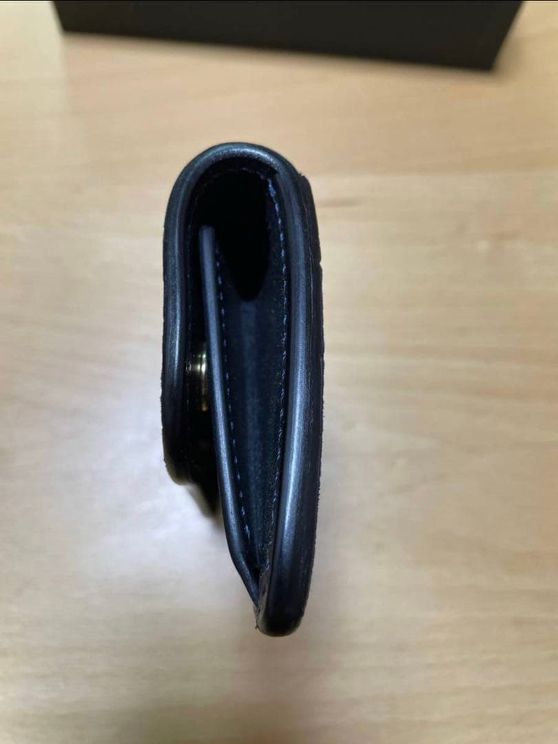 希少　ワイルドスワンズ　タング　ヌバッククロコ　ネイビー