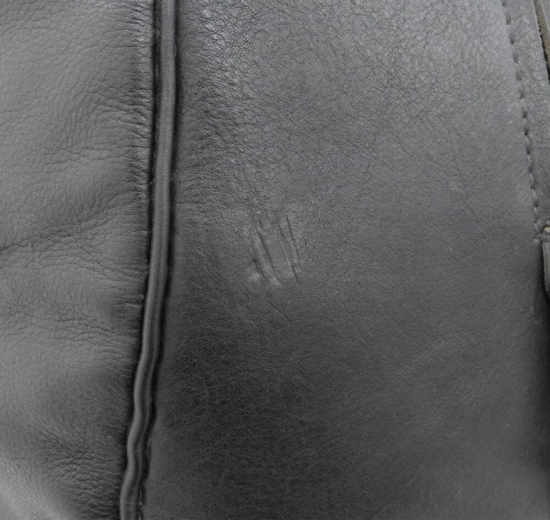 美品❗️エンリーベグリン オールレザー ボストンバッグ 黒 鍵付