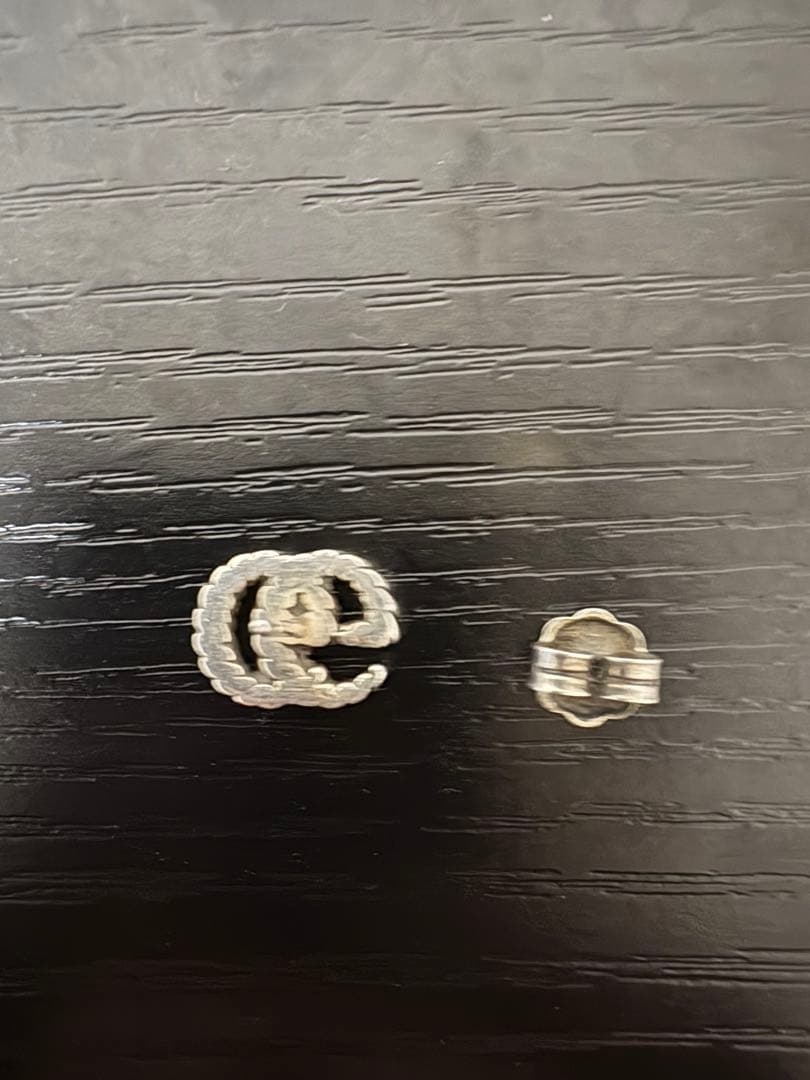 GUCCI ロープデザイン Gロゴ ピアス(片耳用)