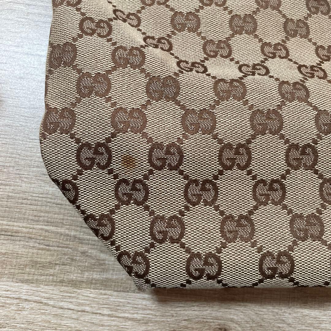 GUCCI GGパターン ハンドバッグ ベージュ/ピンク