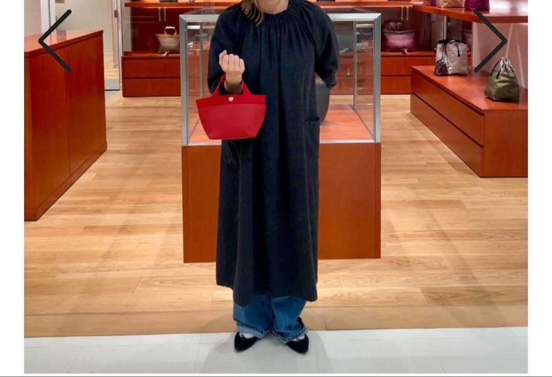 エルベシャプリエ　gp701ブラックトートバッグ難あり