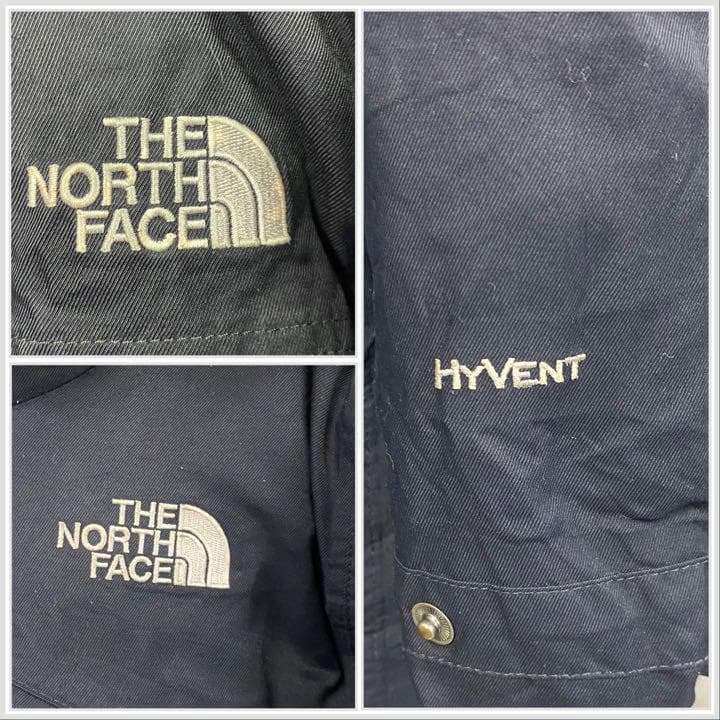 レアUS古着○ノースフェイス ハイベント ダウンコート ブラック レディースL