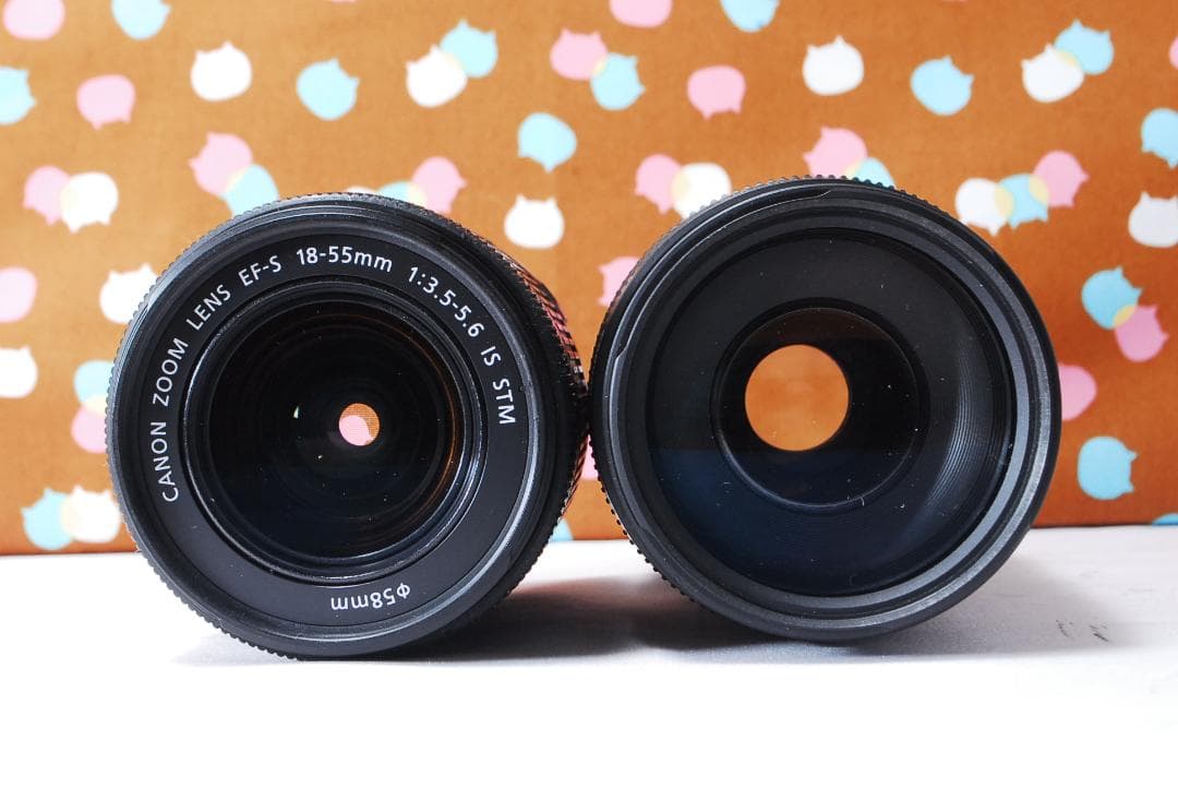 ✨初心者オススメ✨Wi-Fi✨Canon Kiss X10 ダブルレンズセット