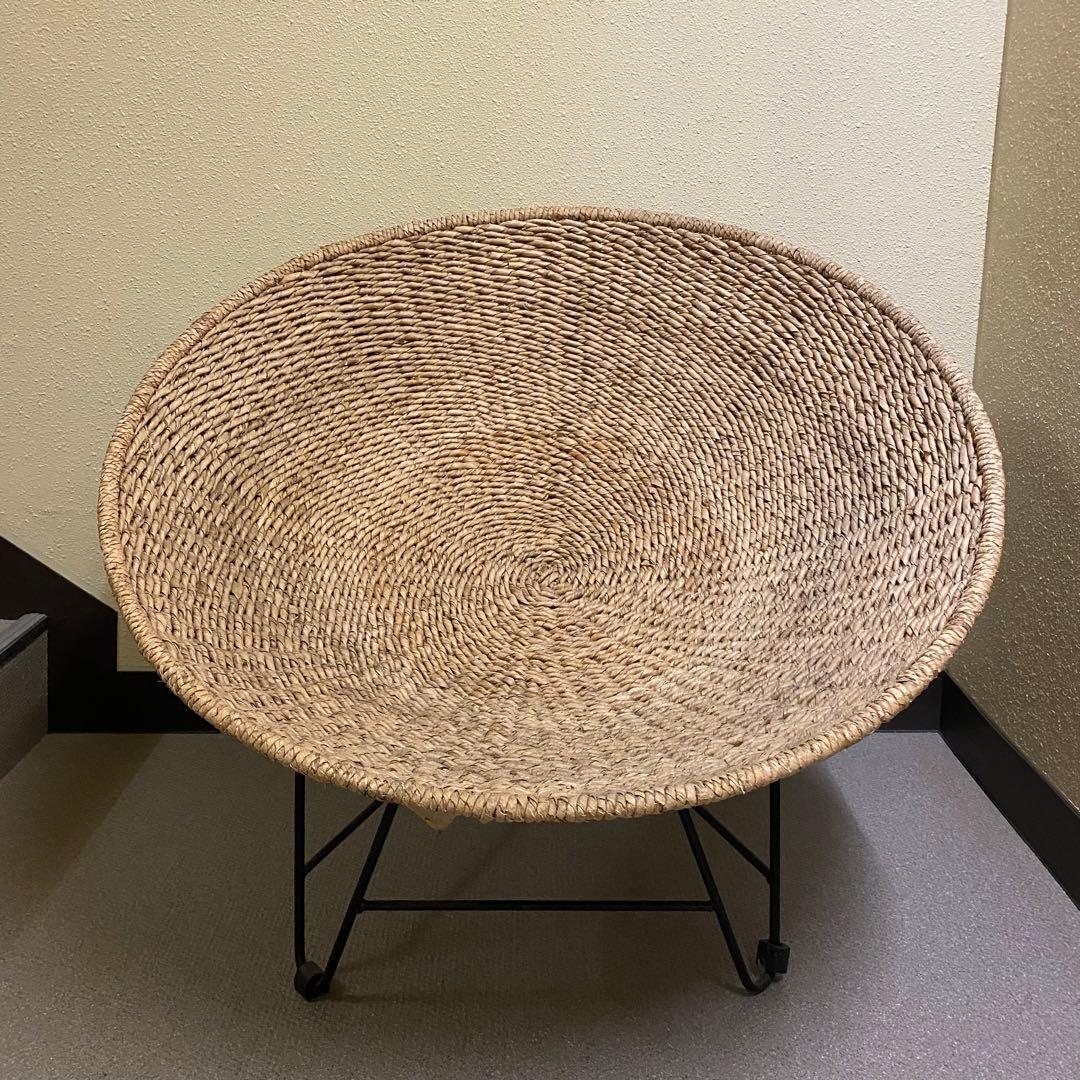 ラタン　チェア　バスケットチェア　椅子