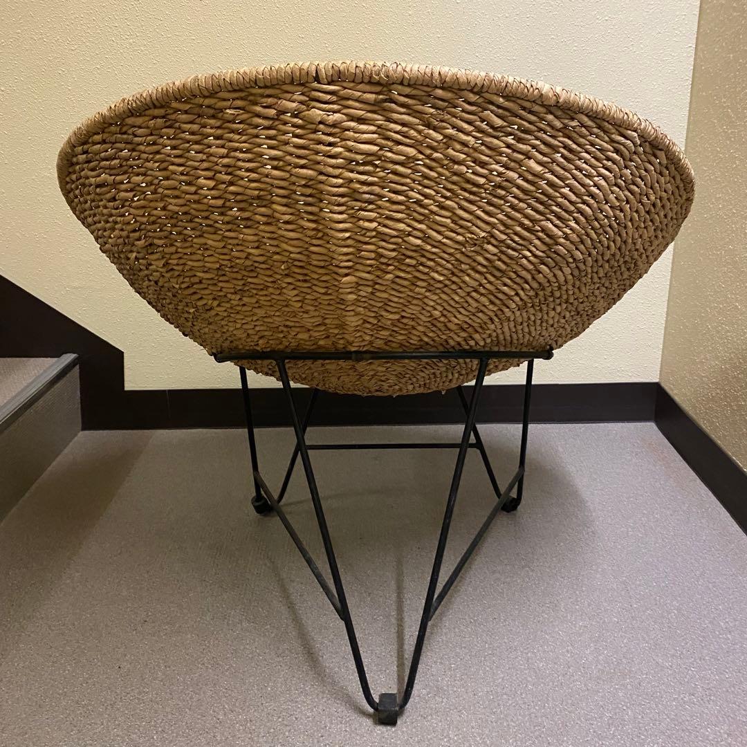 ラタン　チェア　バスケットチェア　椅子