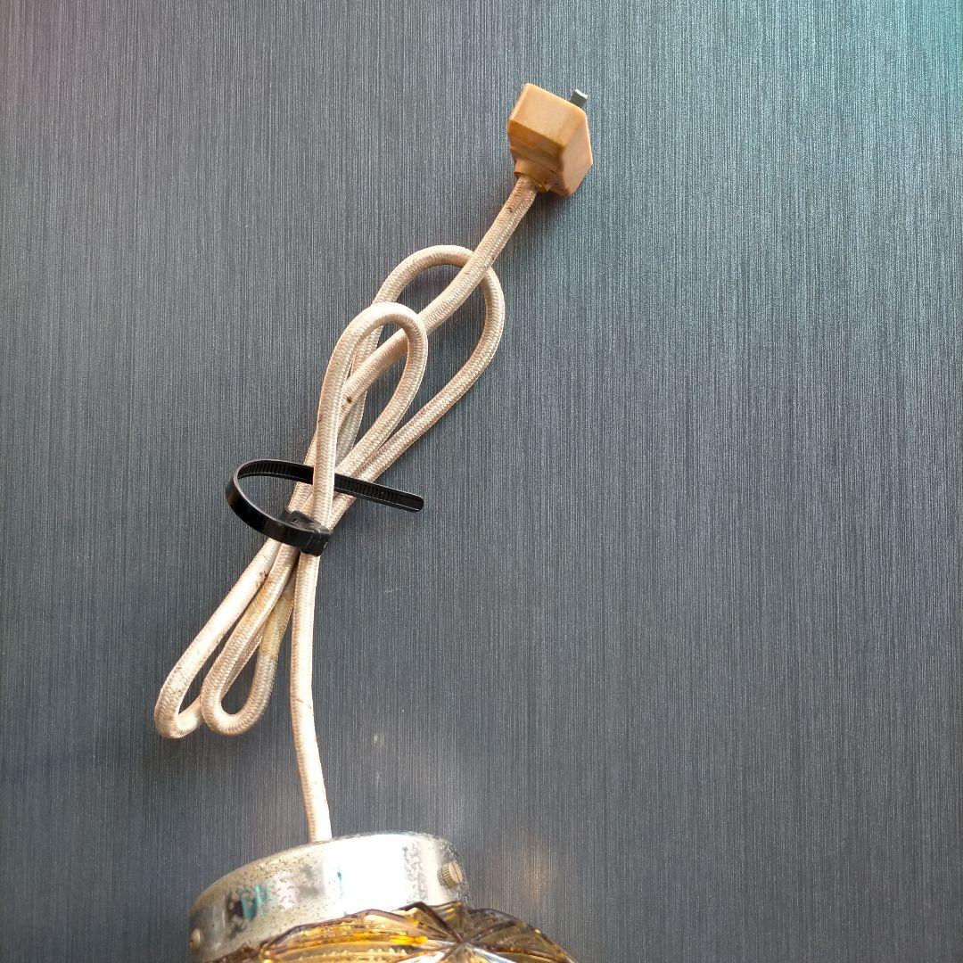 昭和レトロ ヴィンテージ 70年代 吊り下げ照明 球体 白熱灯照明器具